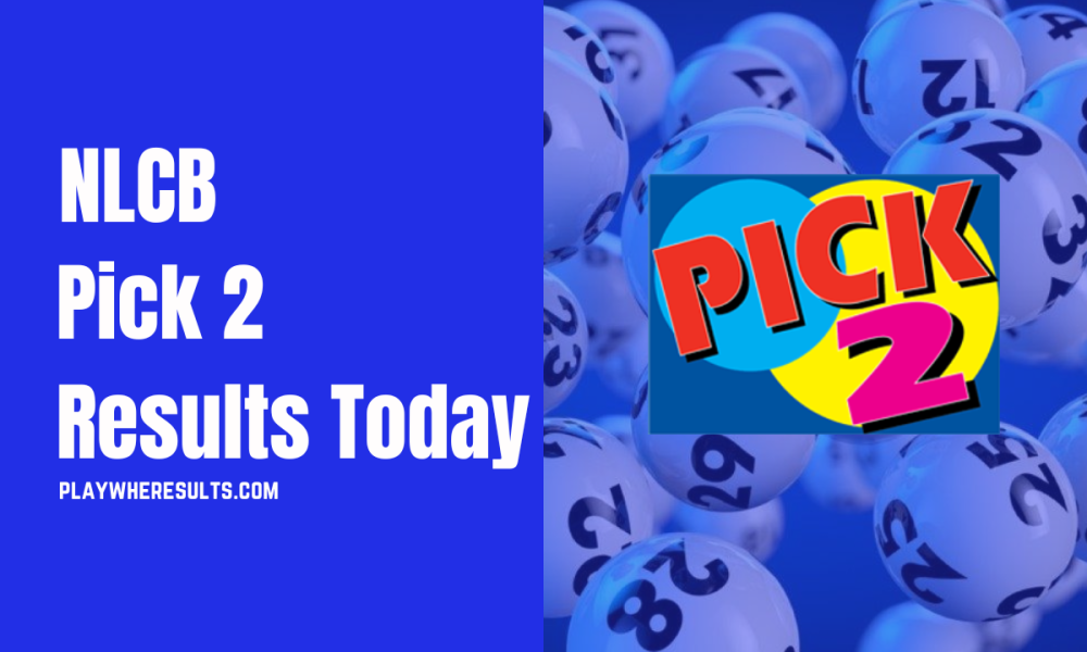 Pick 2 Results Wednesday 27 September 2023 NLCB Play Whe Results